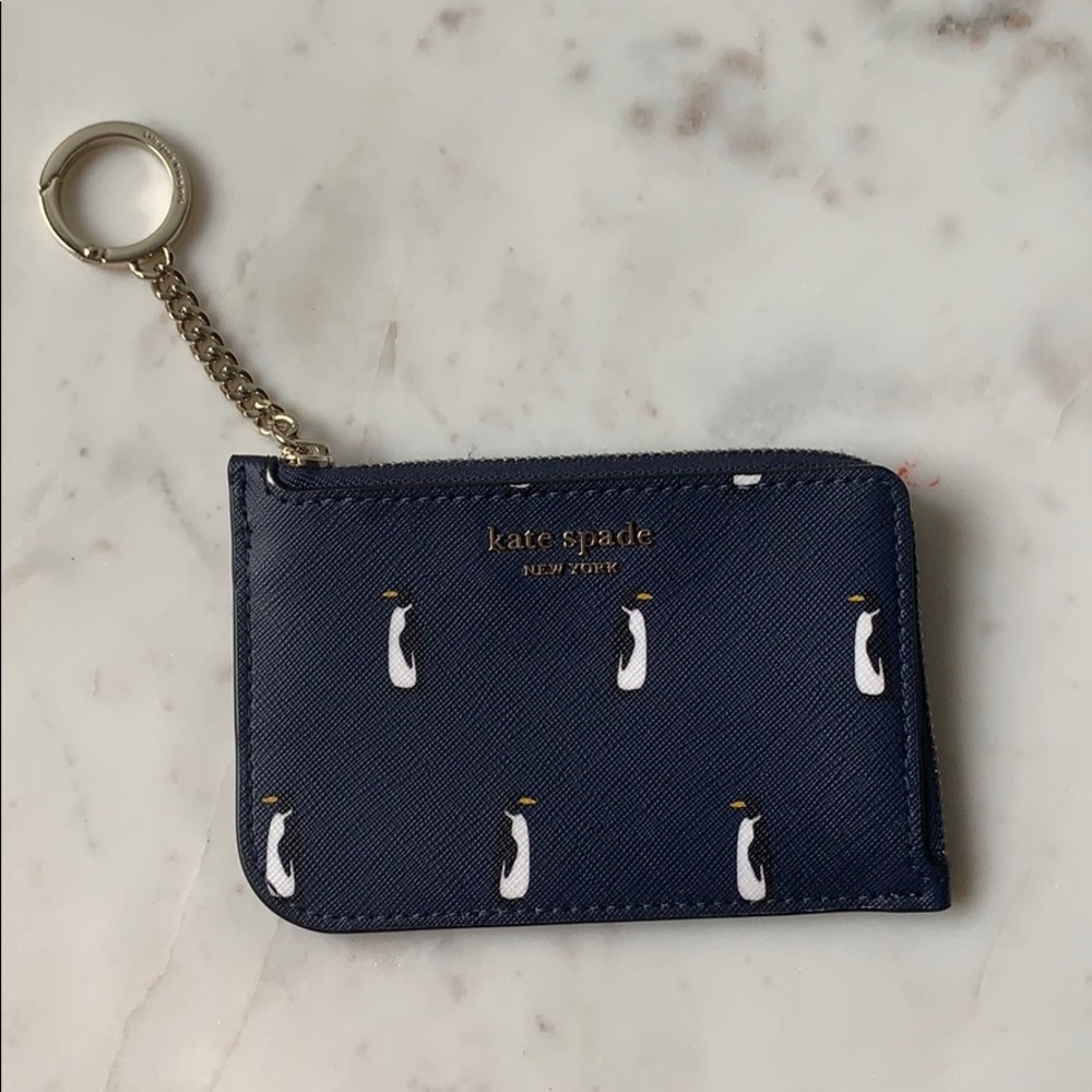 KATE SPADE penguin coin purse